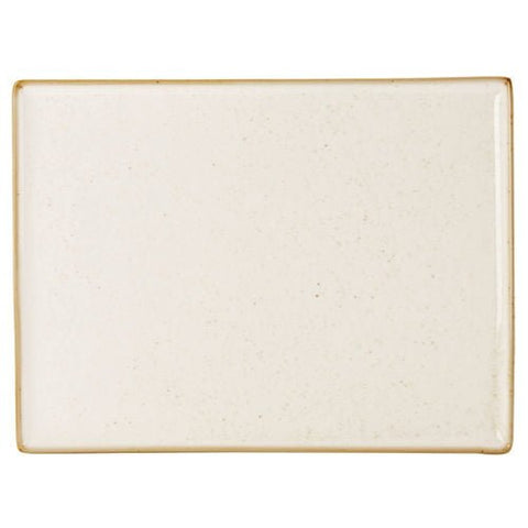 Seasons by Porcelite Oatmeal Rectangular Platter 27x20cm/10.75x8.25" porcelain tableware
