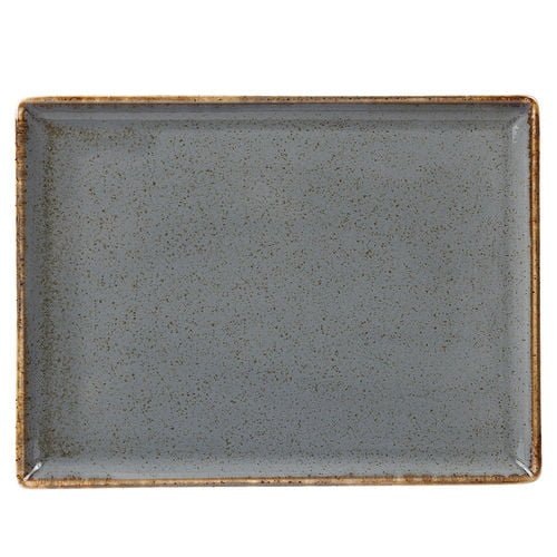 Seasons by Porcelite Storm Rectangular Platter 35x25cm porcelain tableware by Seasons by Porcelite