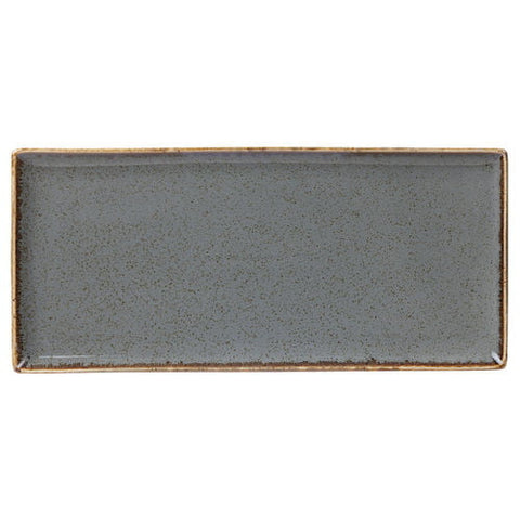 Seasons by Porcelite Storm Rectangular Platter 35x15.5cm/13.75"x6" porcelain tableware by Seasons by Porcelite