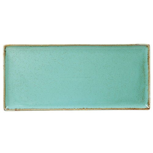 Seasons by Porcelite Sea Spray Rectangular Platter 35x15.5cm/13.75"x6" porcelain tableware by Seasons by Porcelite