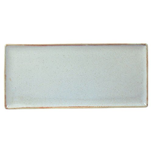 Seasons by Porcelite Stone Rectangular Platter 35x15.5cm/13.75"x6" porcelain tableware by Seasons by Porcelite