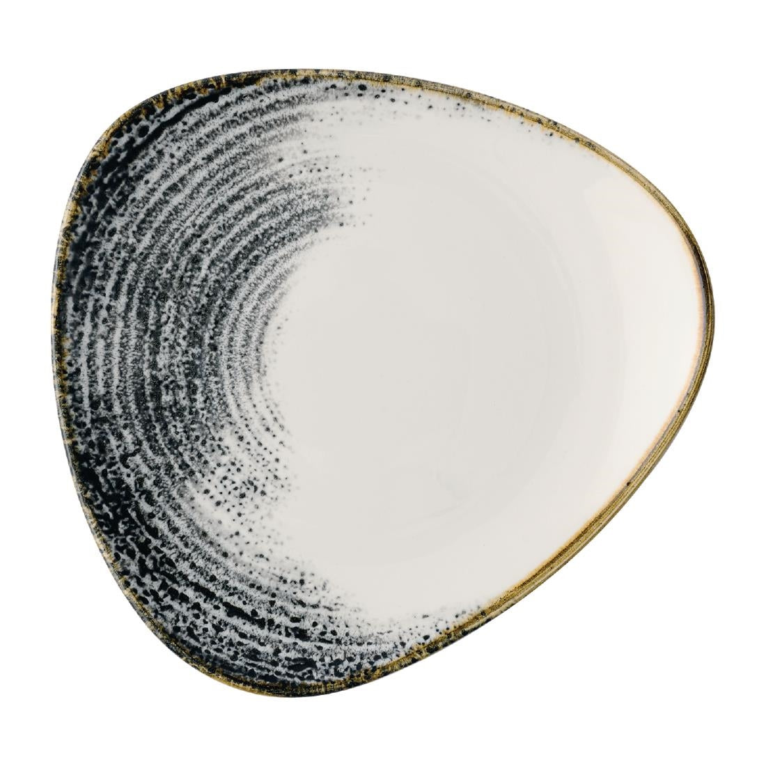 Churchill Homespun Accents Black Lotus Plates product image