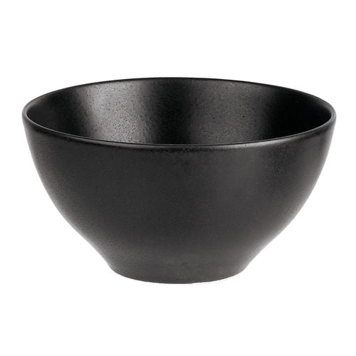 Seasons by Porcelite Graphite Finesse Bowl 14cm (50cl) 5.5" (17.5oz) porcelain tableware by Seasons by Porcelite