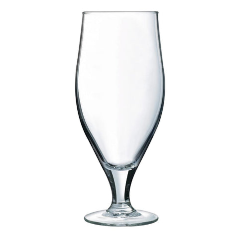 Arcoroc Cervoise Stem Beer Glasses 380ml (Pack of 24)