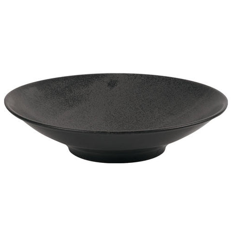 Seasons by Porcelite Graphite Footed Bowl 26cm porcelain tableware by Seasons by Porcelite