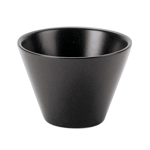 Seasons by Porcelite Graphite Conic Bowl 9cm/3.5" 20cl/7oz porcelain tableware by Seasons by Porcelite