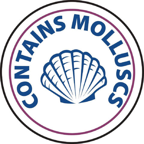 Vogue Food Allergen Label Molluscs product image
