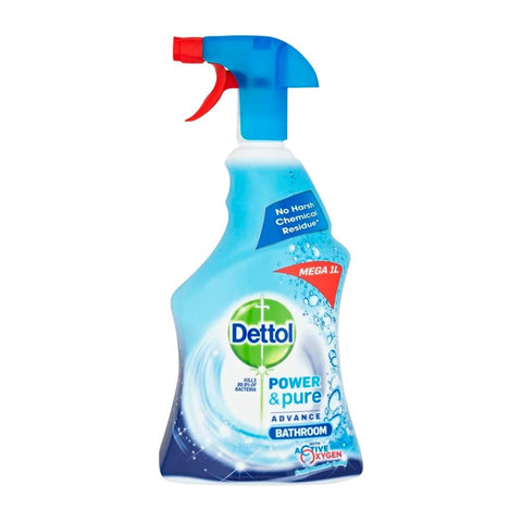 Dettol Power and Pure Advance Bathroom Cleaner Ready To Use 1Ltr - Advantage Catering Equipment