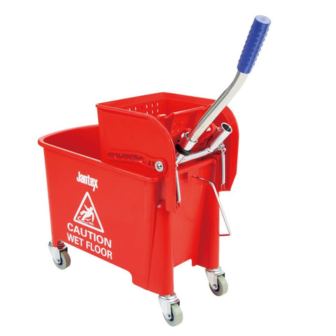 Jantex Kentucky Red Mop Bucket and Wringer product image
