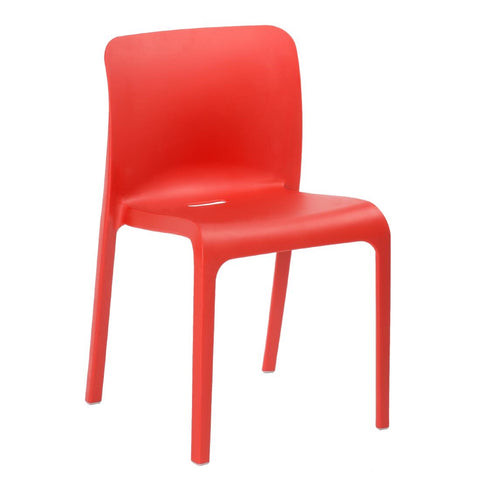 Origin POP Chair Pure Red 480x500x790mm (Pack of 2)