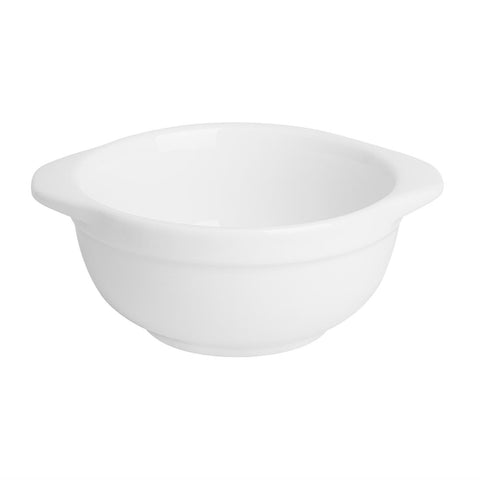 Olympia Whiteware Eared Bowls 250ml (Pack of 6)