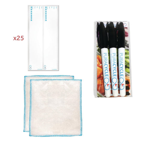 Puracycle Reusable Day Bottle Label Pack + product image