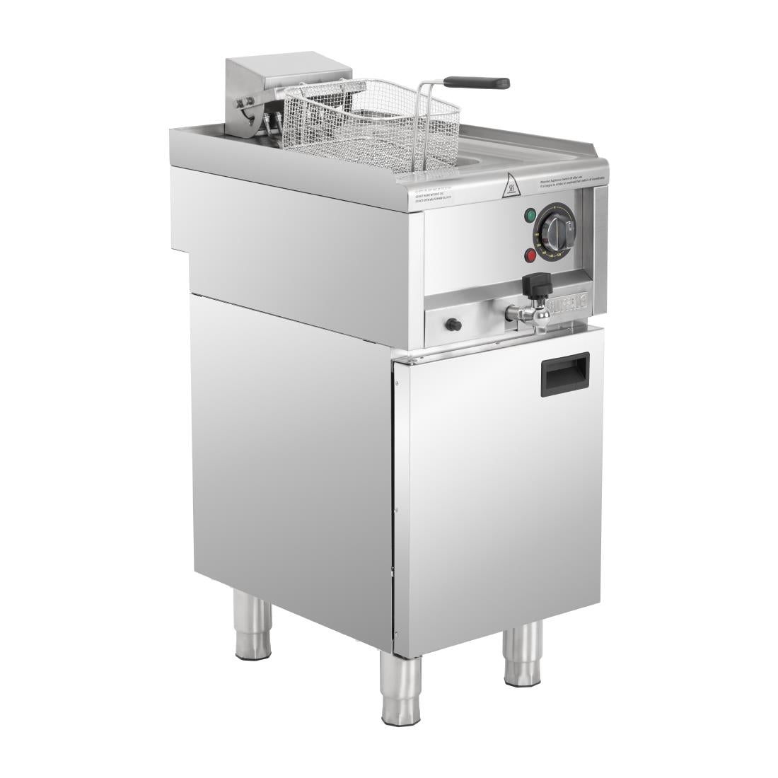 Buffalo 600 Series Free Standing Electric Fryer 8Ltr - Advantage Catering Equipment