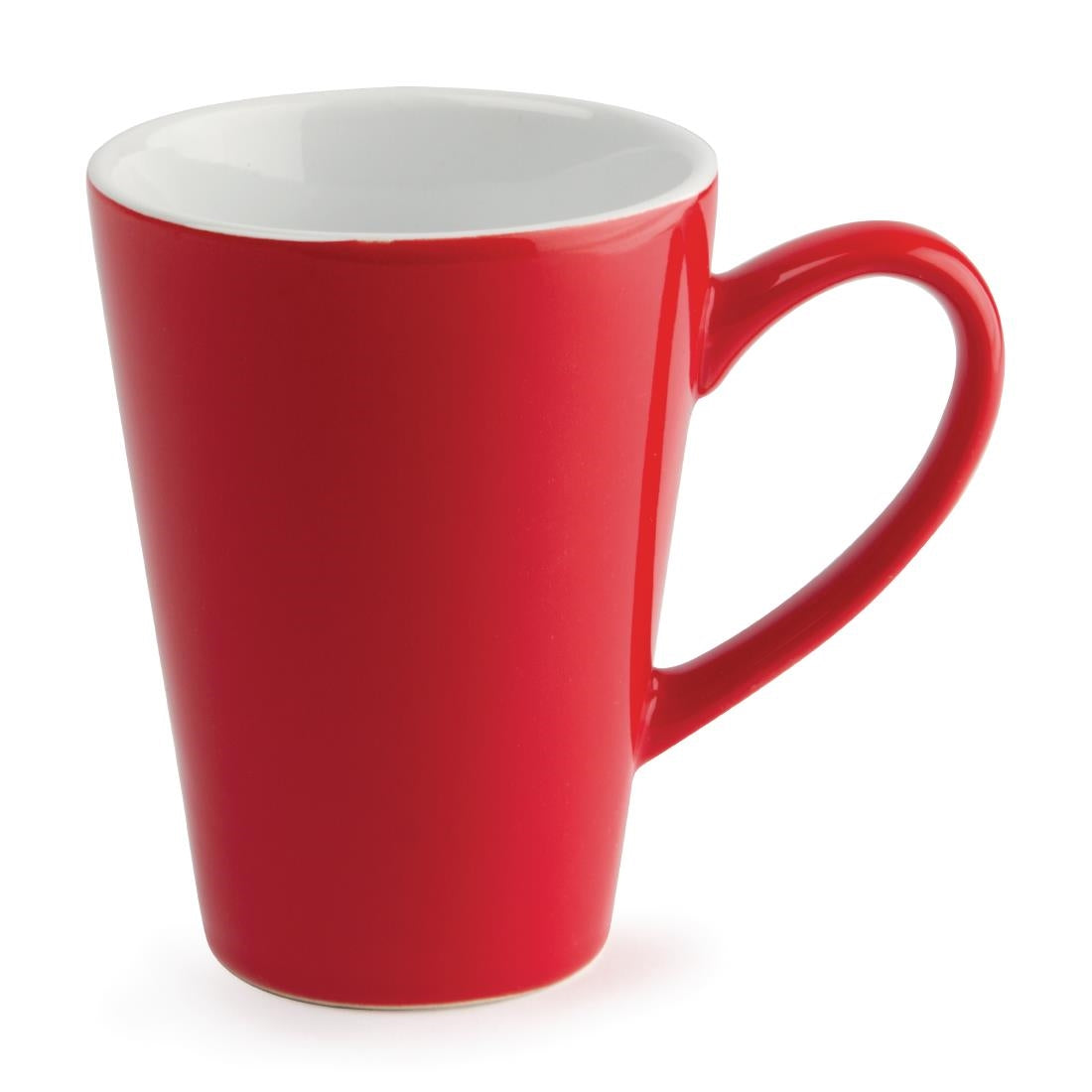 Olympia Cafe Latte Cup 340ml 11.5fl oz Red