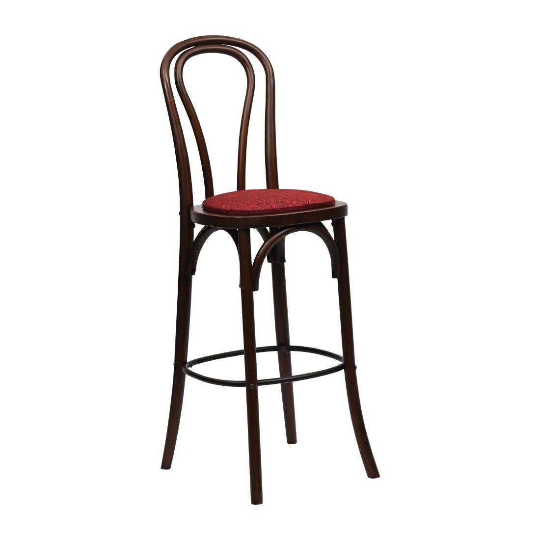 Hoop Back Bar Chair in Dark Walnut product image