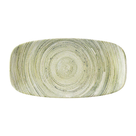 Churchill Elements Fern Chefs Oblong Plates 280 x 152mm (Pack of 12)