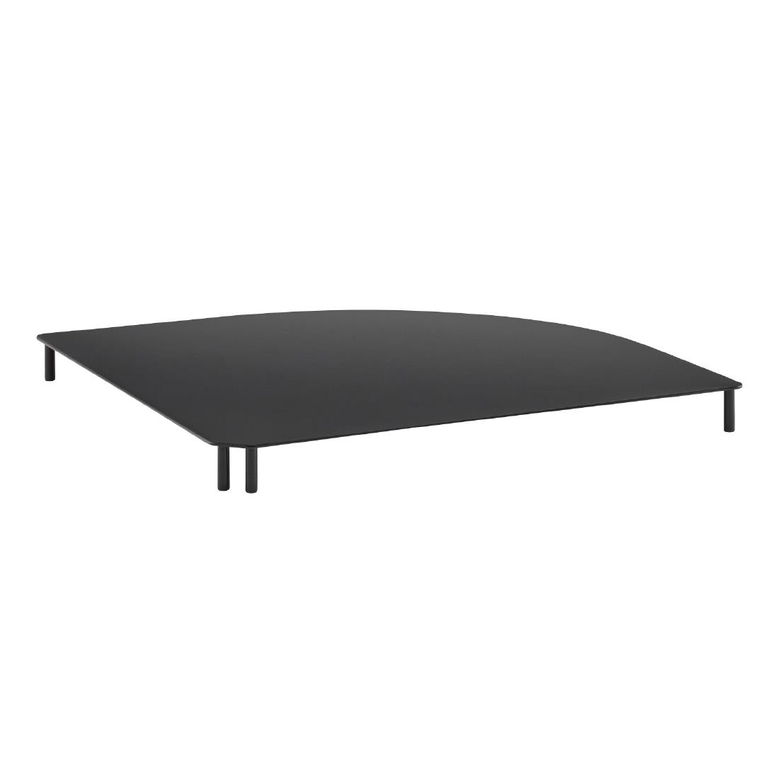 APS Valo Corner Link Black 390x390x30mm product image