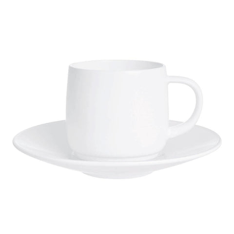 Arcoroc Intensity White Baril Saucers 154mm (Pack of 24)