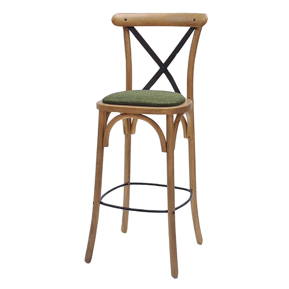 Bristol Bar Chair in Weathered Oak product image