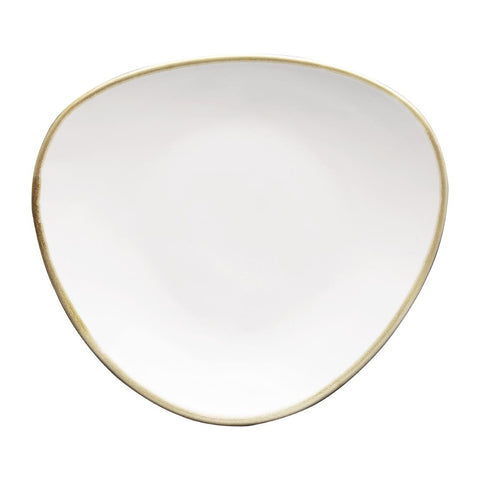 Olympia Kiln Triangular Plates Chalk 280mm product image