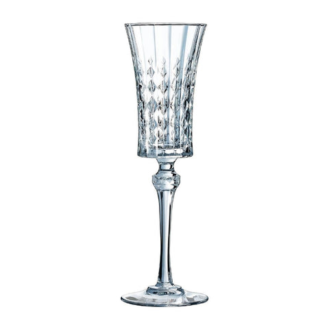 Cristal d'Arques Lady Diamond Flutes 150ml (Pack of 12)
