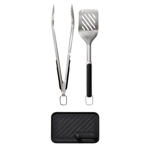 Oxo GG Grilling Set- Turner, Tongs and Tool Rest (Pack 3)