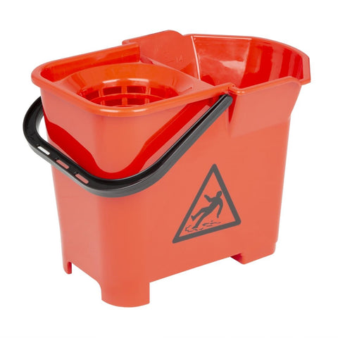 Nisbets Essentials Mop Bucket & Wringer 10Ltr product image