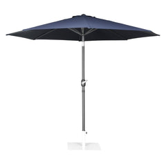 Bolero Seville Round Parasol 3m Navy Blue Outdoor