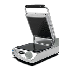 Spidocook Spidoglass Single Contact Grill – Ribbed & Smooth Plates