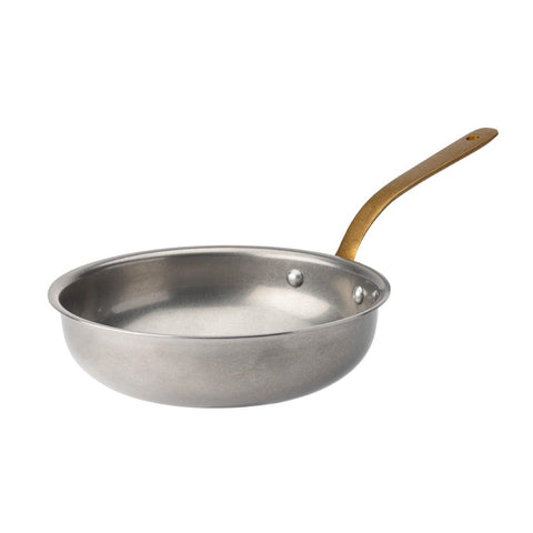 Utopia Vintage Steel Mini Fry Pans 155mm (Pack of 6)