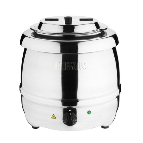 Buffalo Soup Kettle Stainless Steel 10Ltr - Advantage Catering Equipment