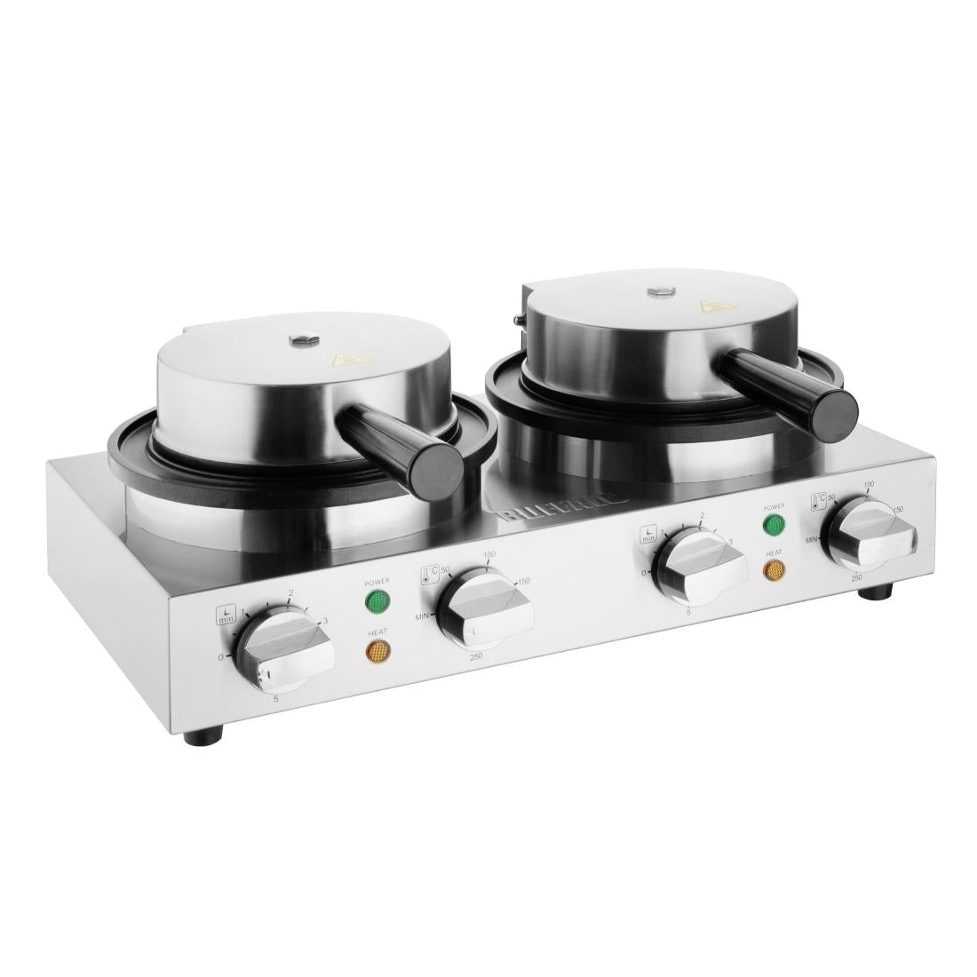 Buffalo Double Round Belgian Waffle Maker product image