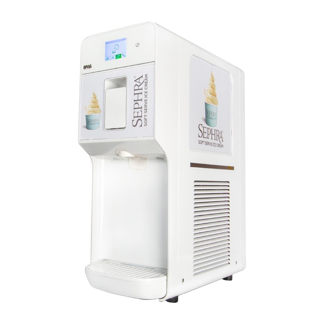 BRAS Digital Soft Serve Ice Cream Machine SESSIC1WHT product image