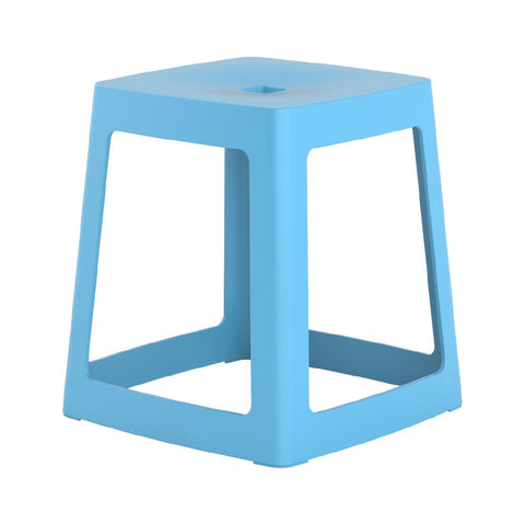 Origin Base Stool Pastel Blue 400x400x440mm (Pack of 2)