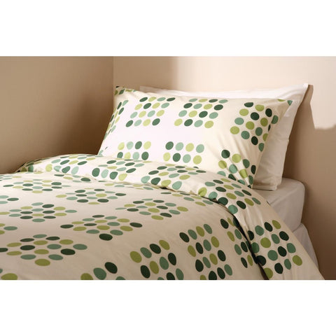 Essentials Memphis Duvet Cover Green Double product image