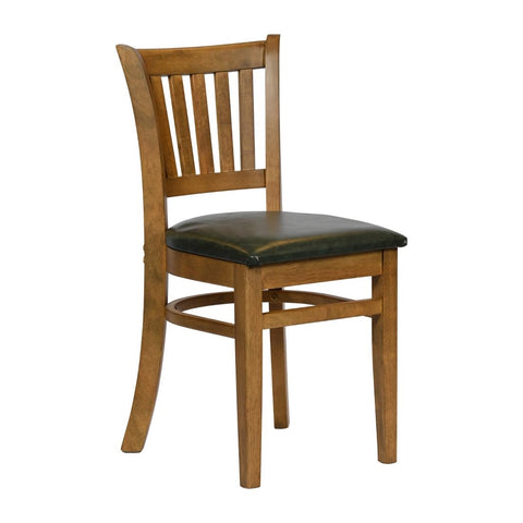 Turin Dining Table with 4 Manhattan Dining Chairs in Weathered Oak with Bison Cedar
