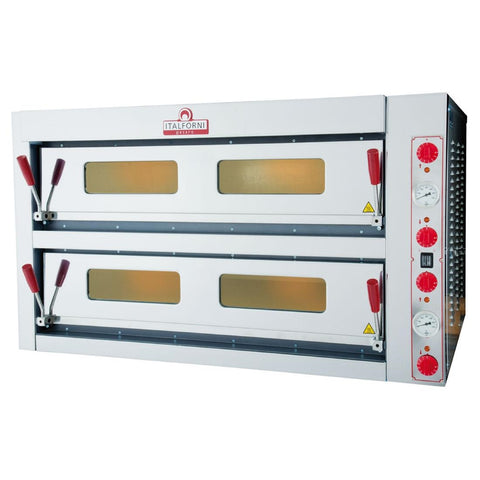 Italforni TKD2 Twin Deck Electric Pizza Oven 12 x 13 Pizzas product image