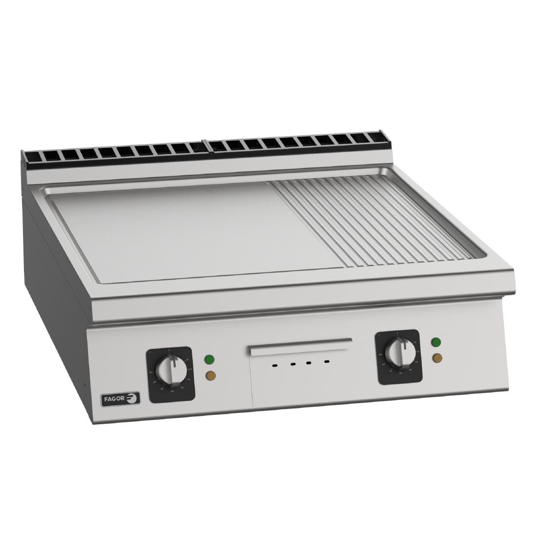 Fagor 900 Series Countertop Ribbed Plate product image