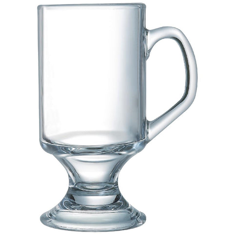 Arcoroc Footed Coffee Mugs 290ml (24 Pack) - Advantage Catering Equipment