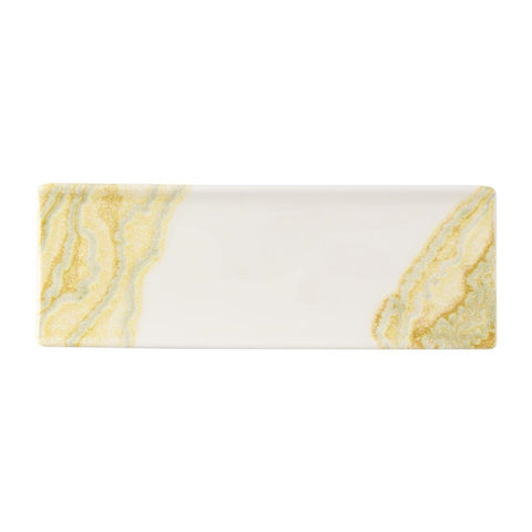 Churchill Tide Gold Oblong Plates 250x90mm (Pack of 6)
