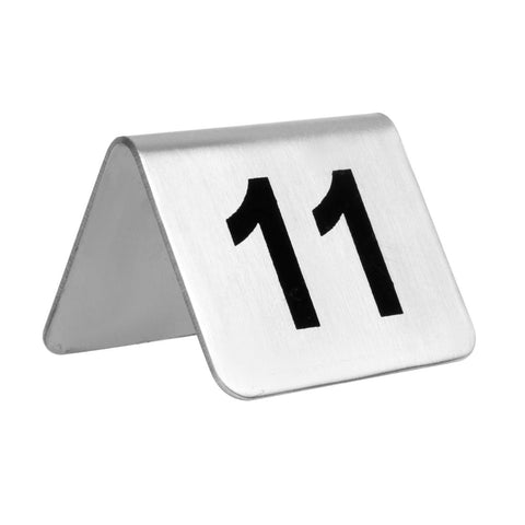 Olympia Stainless Steel Table Numbers 11-20 product image