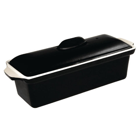 Vogue Cast Iron Pate Terrine Mould Black product image