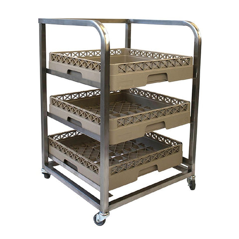 Craven Stainless Steel Glass Tray Trolley product image