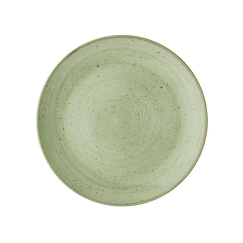 Churchill Stonecast Sage Green Coupe Plates 228mm (Pack of 12)