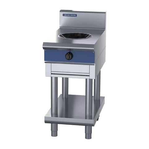 Blue Seal 450mm Induction Wok 5kW with Leg Stand UKIN511W5-L