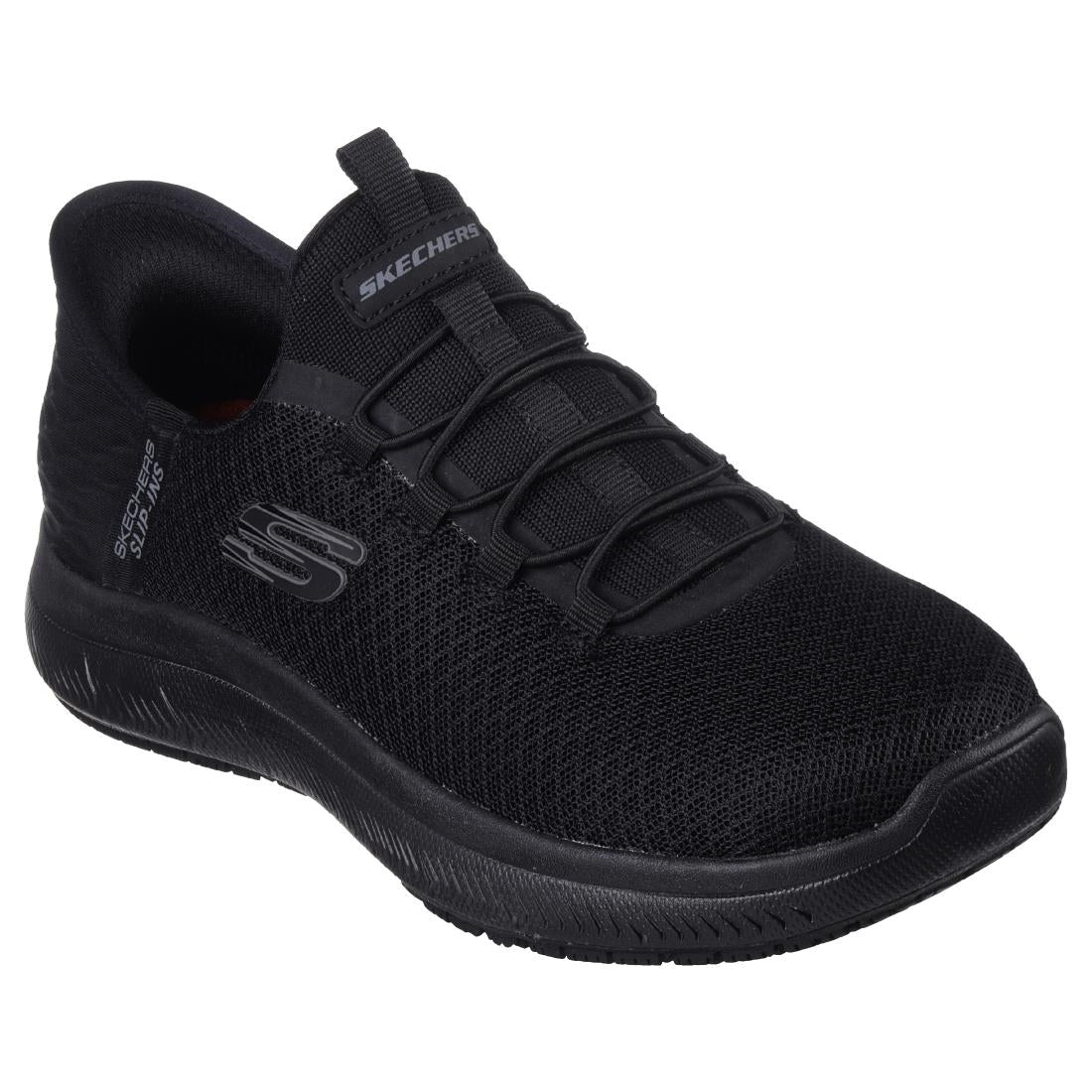 Skechers Womens Summit SR Slip In Shoes Black product image