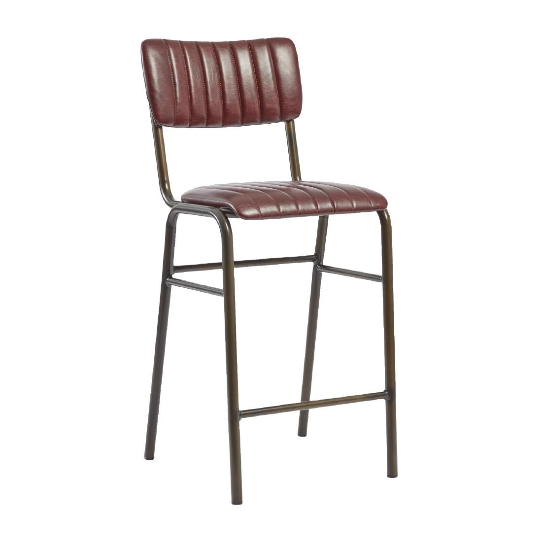 Tavo Stacking Mid Bar Stool Vintage Red product image
