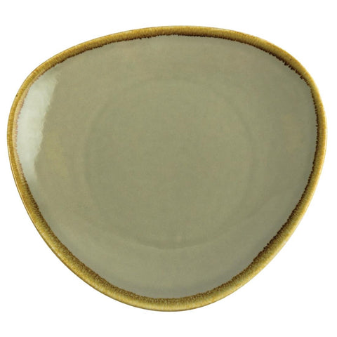 Olympia Kiln Triangular Plates Moss 280mm product image