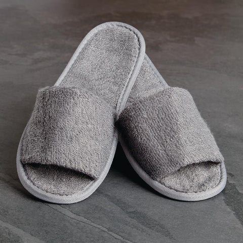 Mitre Luxury Curzon Open Toe Slippers Grey product image