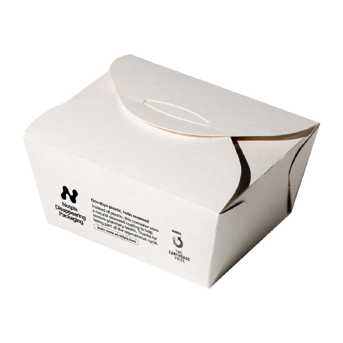 Notpla Small Takeaway Boxes White 800ml product image